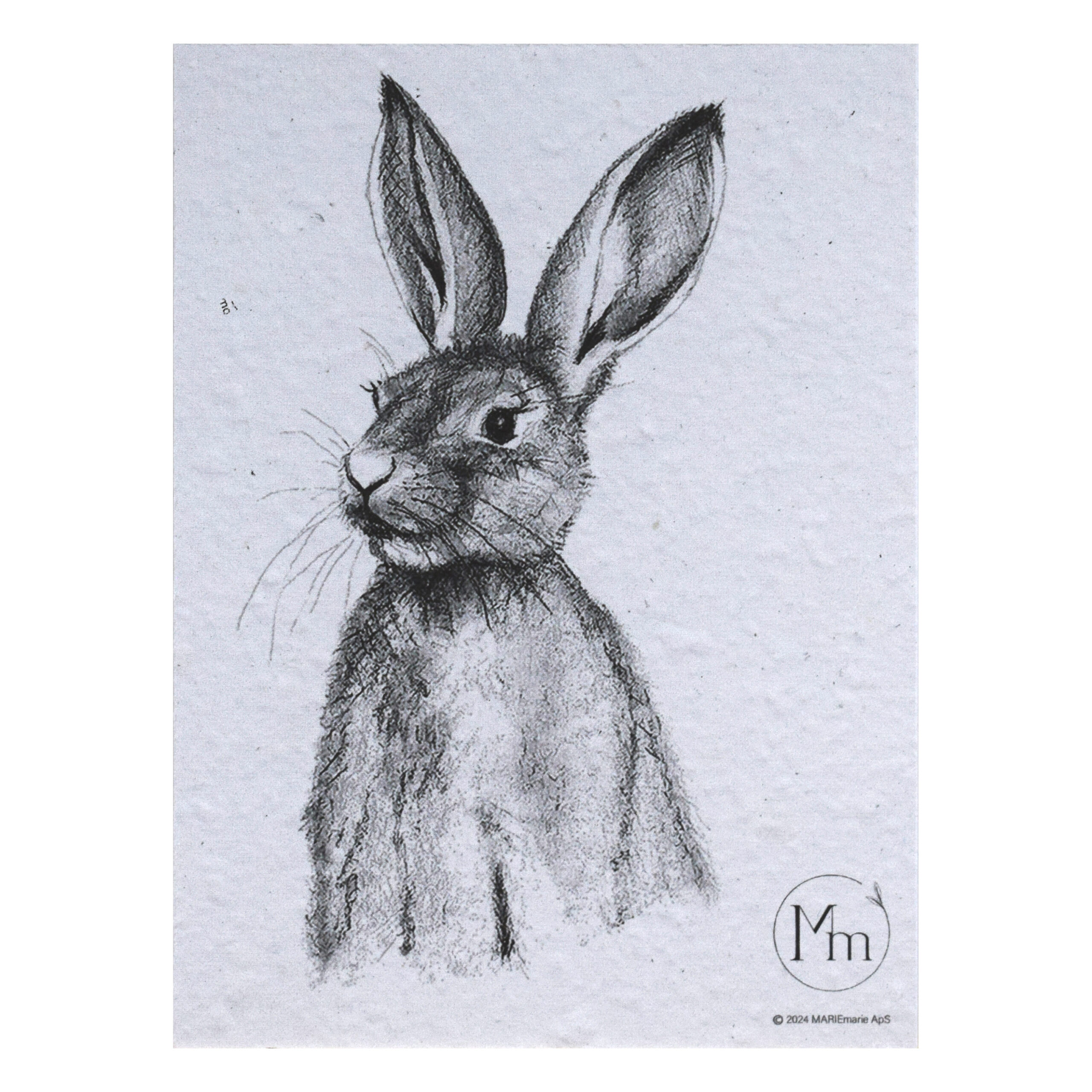Hare (kunsttryk, A5)