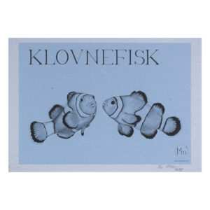Klovnefisk (kunsttryk, A4) – Limited edition