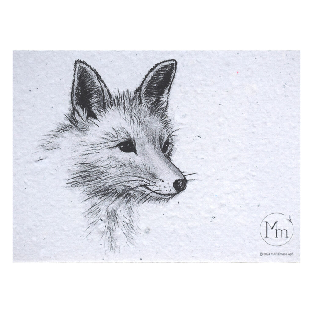 Ræv (kunsttryk, ca. A5)