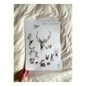 Skovens Dyr (plakat, A3)