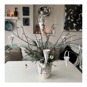 Kræmmerhuse – Juledyr fra Skoven og Havet (2 x udklipsark, A3)